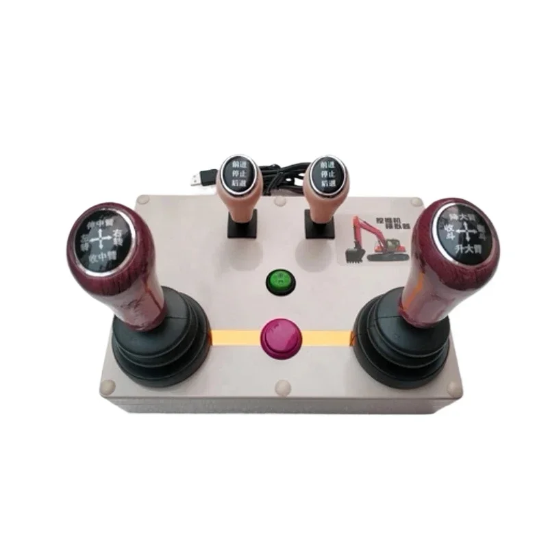 Computer Excavator Simulation Teaching Training Driving Forklift Loader Game Handle Control
Computer Excavator Simulation Teaching Training Driving Forklift Loader Game Handle Control