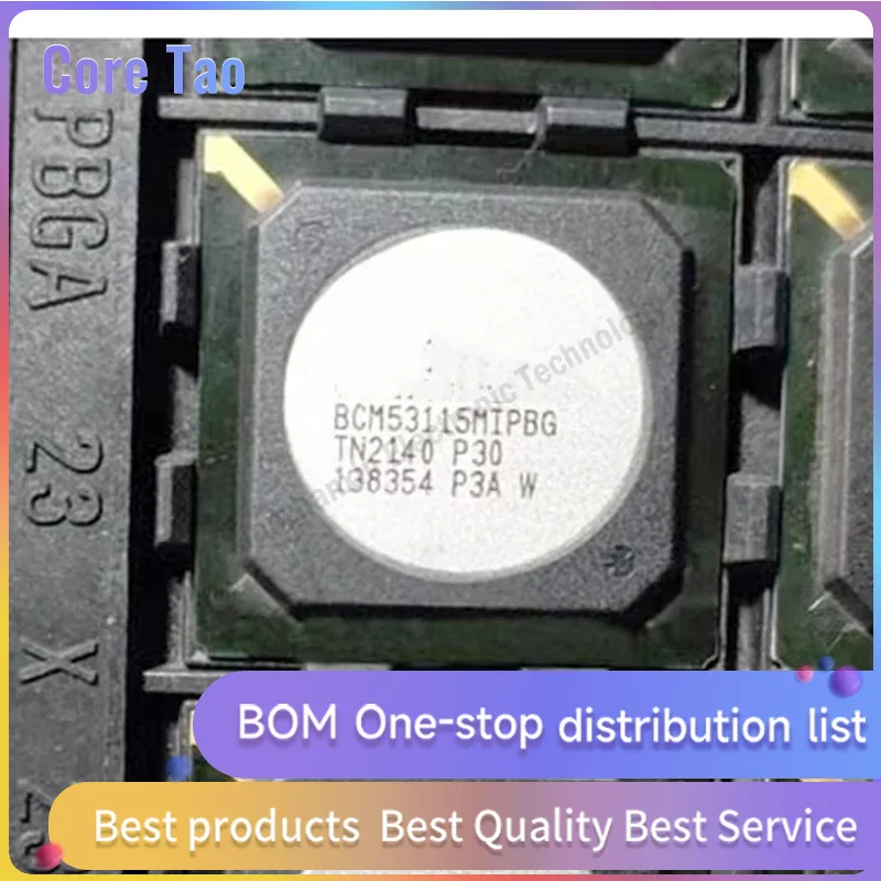 1 шт./лот BCM53115MIPBG BCM53115 BGA-484 Ethernet-чип
1 шт./лот BCM53115MIPBG BCM53115 BGA-484 Ethernet-чип