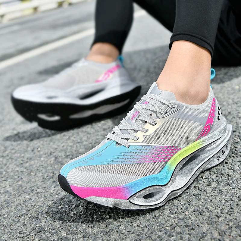 Summer Couple Style Color Blocked Running Shoes Comfortable Air Cushioned Sports Shoes Wear-Resistant And Anti Slip Casual Shoes
Summer Couple Style Color Blocked Running Shoes Comfortable Air Cushioned Sports Shoes Wear-Resistant And Anti Slip Casual Shoes