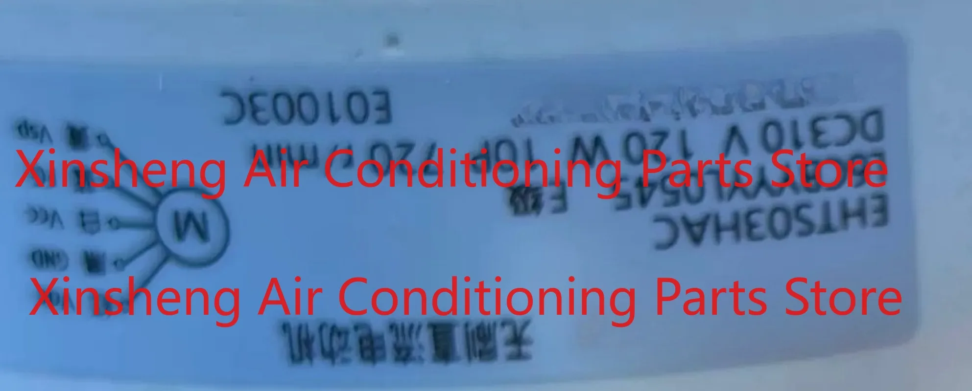 EHRS03HAC is suitable for Panasonic central air conditioner DC external motor L6CBYYYL0545
EHRS03HAC is suitable for Panasonic central air conditioner DC external motor L6CBYYYL0545