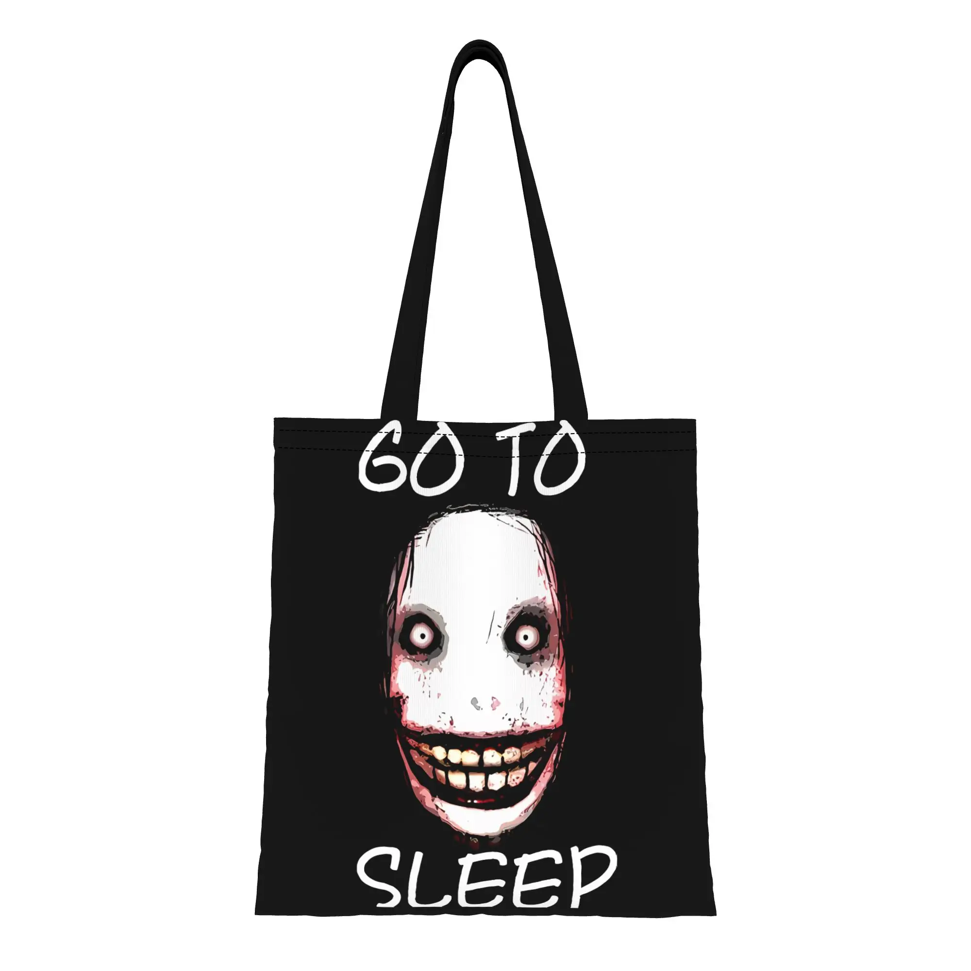 CCreepypasta Horror Jeff The Killer Vintage Horror Canvas Woman Tote Bag for Shopping Travel Outdoor Heavy Duty Shoulder Handbag
CCreepypasta Horror Jeff The Killer Vintage Horror Canvas Woman Tote Bag for Shopping Travel Outdoor Heavy Duty Shoulder Handbag