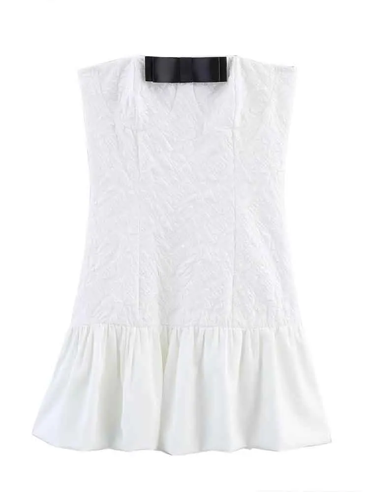 European style new women's fashion versatile temperament sweet bow decoration slim tube top dress
European style new women's fashion versatile temperament sweet bow decoration slim tube top dress