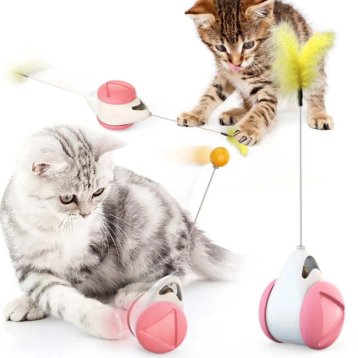 New pet products chasing Balanced Car 360 Degree Rotatable Interactive Pet Catnip Cat Fun Play Toys
New pet products chasing Balanced Car 360 Degree Rotatable Interactive Pet Catnip Cat Fun Play Toys