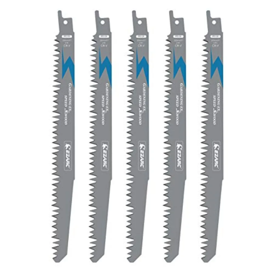 Wood Prung Reciprocatg Saw Blade, Recip Saw Blades R31GS 5TPI 5-Pack
Wood Prung Reciprocatg Saw Blade, Recip Saw Blades R31GS 5TPI 5-Pack