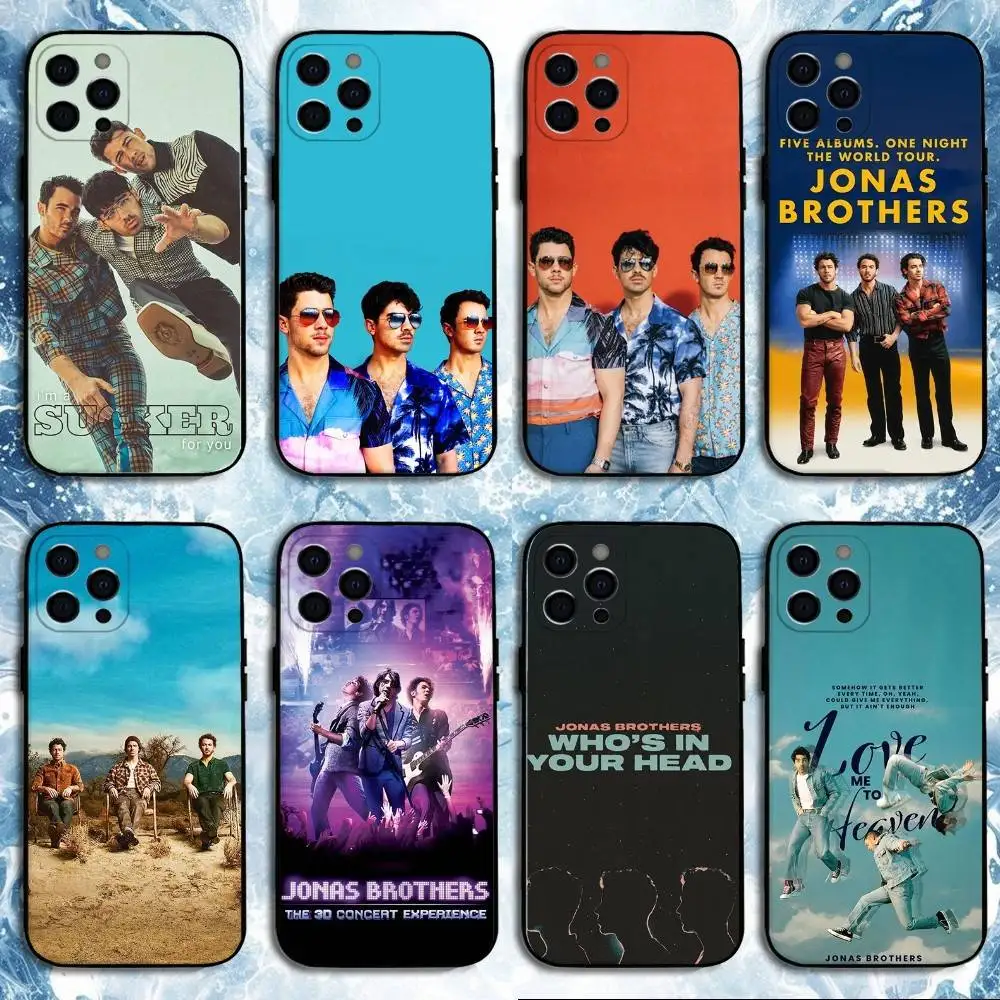 J-Jonas B-Brothers Phone Case For iPhone 16,15,14,13,12,11 Plus,Pro Max, Soft Silicone Black Cover
J-Jonas B-Brothers Phone Case For iPhone 16,15,14,13,12,11 Plus,Pro Max, Soft Silicone Black Cover
