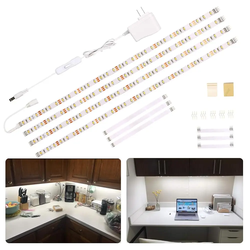 Led Under Cabinet Lighting Kit,Flexible Led Ribbon Lights Bar,Under Counter Lights For Kitchen,Cupboard,Desk,Showcase,Shelf,6.6
Led Under Cabinet Lighting Kit,Flexible Led Ribbon Lights Bar,Under Counter Lights For Kitchen,Cupboard,Desk,Showcase,Shelf,6.6
