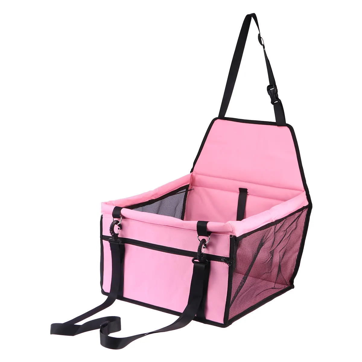 Car Seat Pet Bag Mesh Sided Cool Breathable Safety Leash Compatible Harness Front Zipper Storage Dog Car House Travel Pet
Car Seat Pet Bag Mesh Sided Cool Breathable Safety Leash Compatible Harness Front Zipper Storage Dog Car House Travel Pet