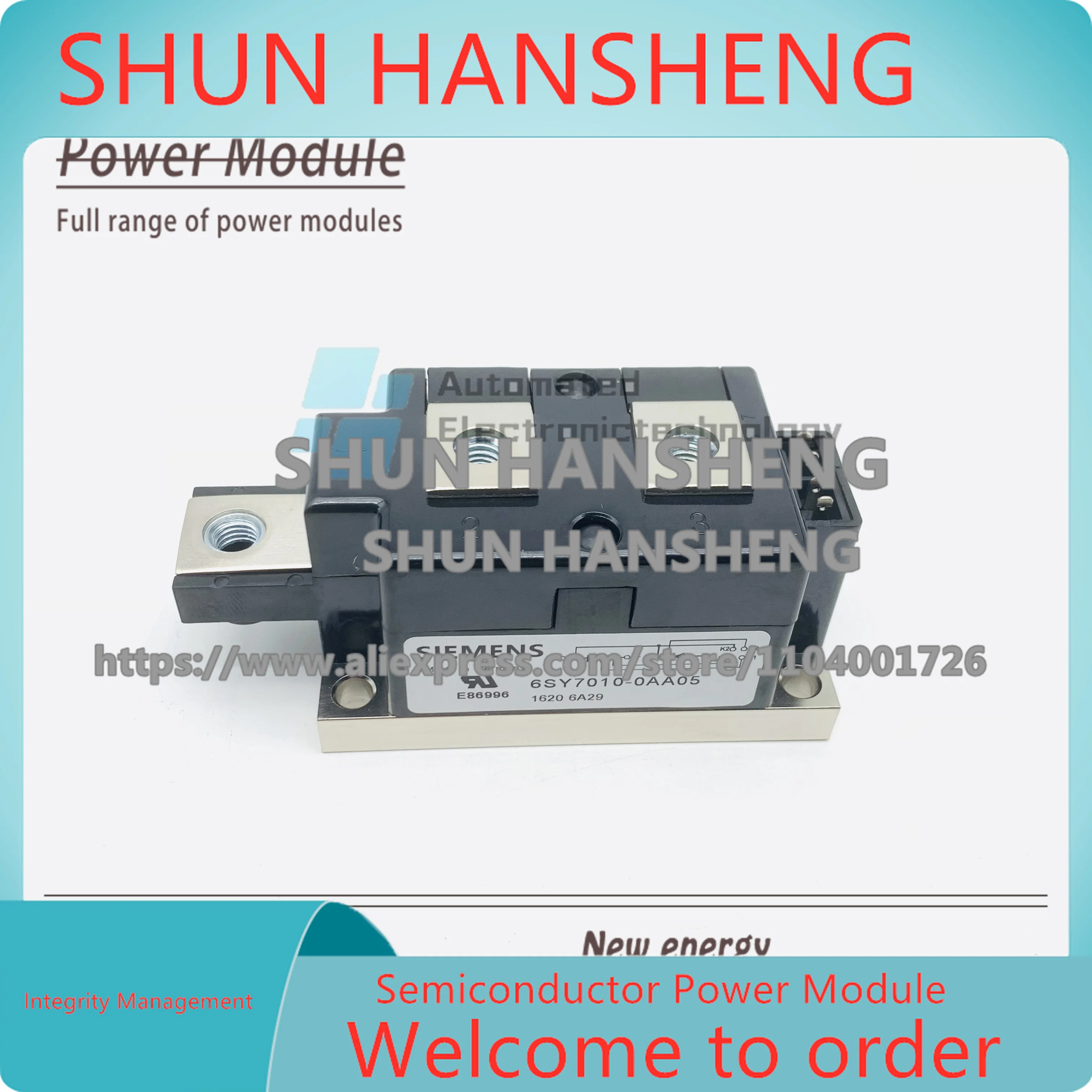 6SY7010-0AA05 6SY7010-0AA22 6SY7010-0AA33 6SY7010-0AA75 6RY1800-0AA01 6RY1700-0HD04 New Thyristor Module
6SY7010-0AA05 6SY7010-0AA22 6SY7010-0AA33 6SY7010-0AA75 6RY1800-0AA01 6RY1700-0HD04 New Thyristor Module