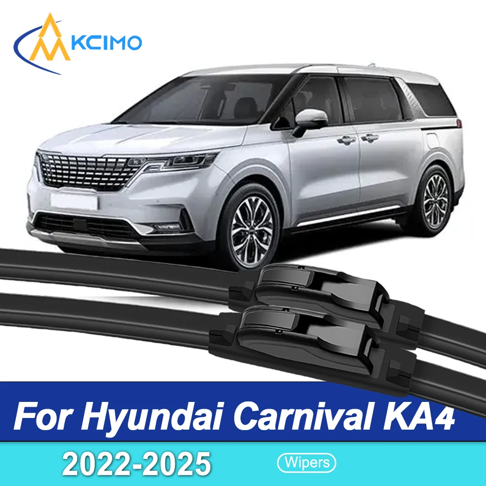 Durable Long-Lasting Wiper Blades For Hyundai Carnival KA4 2022-2025 MPV Windscreen Replacement
Durable Long-Lasting Wiper Blades For Hyundai Carnival KA4 2022-2025 MPV Windscreen Replacement