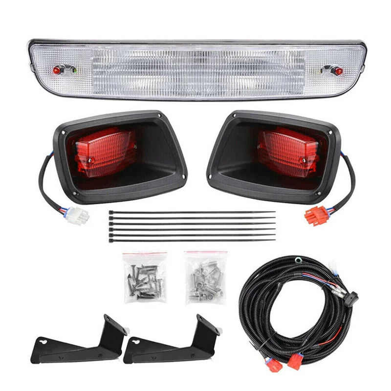 Golf Cart LED Headlight & Taillight Kit for EZGO TXT 1996-2013 Gas and Electric
Golf Cart LED Headlight & Taillight Kit for EZGO TXT 1996-2013 Gas and Electric