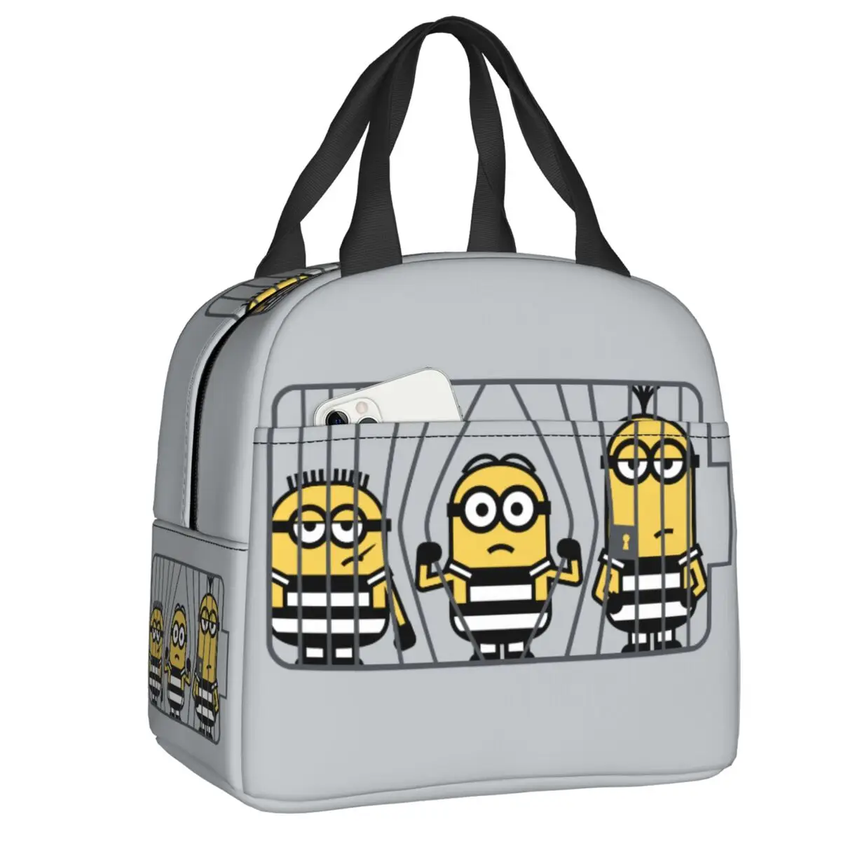 Custom M-Minions Cartoon Battery Insulated Lunch Tote Bag for Women Resuable Cooler Thermal Bento Box School
Custom M-Minions Cartoon Battery Insulated Lunch Tote Bag for Women Resuable Cooler Thermal Bento Box School