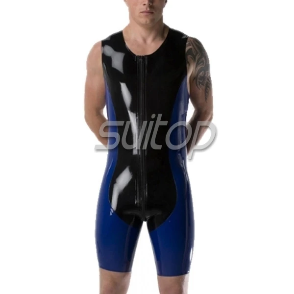 Suitop Nature резиновый латексный спортивный костюм латексные боди для мужчин черного и синего цвета
Suitop Nature резиновый латексный спортивный костюм латексные боди для мужчин черного и синего цвета