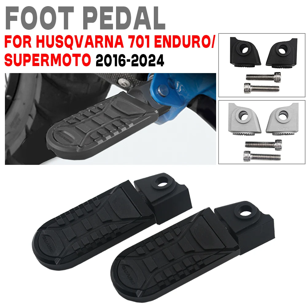 Новые подножки, подножки, подставки для педалей для Husqvarna 701 Supermoto Enduro 701 SUPERMOTO 2016-2024, аксессуары для мотоциклов
Новые подножки, подножки, подставки для педалей для Husqvarna 701 Supermoto Enduro 701 SUPERMOTO 2016-2024, аксессуары для мотоциклов