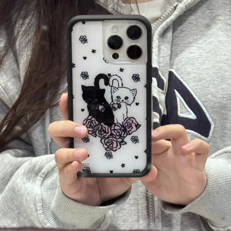 Wildflowerins Cute The Kitten Case Phone Cases for iPhone 12 13 14 15 16 Pro Max Plus wf Kittens Rose Black lWhite Cat Cover
Wildflowerins Cute The Kitten Case Phone Cases for iPhone 12 13 14 15 16 Pro Max Plus wf Kittens Rose Black lWhite Cat Cover