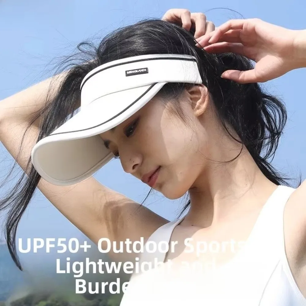 Fashionable UV Protection Women Sun Hat Elastic Adjustable Wide Brim Empty Top Cap Breathable Baseball Cap Summer Outdoor
Fashionable UV Protection Women Sun Hat Elastic Adjustable Wide Brim Empty Top Cap Breathable Baseball Cap Summer Outdoor