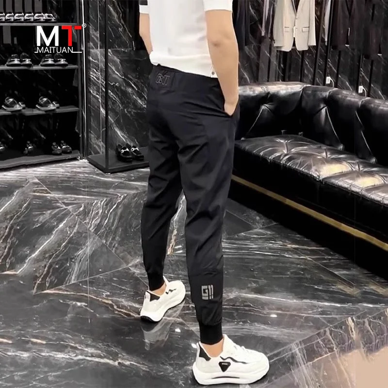 Высококачественные мужские спортивные брюки Quick-Dry с эластичными манжетами, повседневные брюки-карго свободного кроя для весны, осени и лета, модные
Высококачественные мужские спортивные брюки Quick-Dry с эластичными манжетами, повседневные брюки-карго свободного кроя для весны, осени и лета, модные