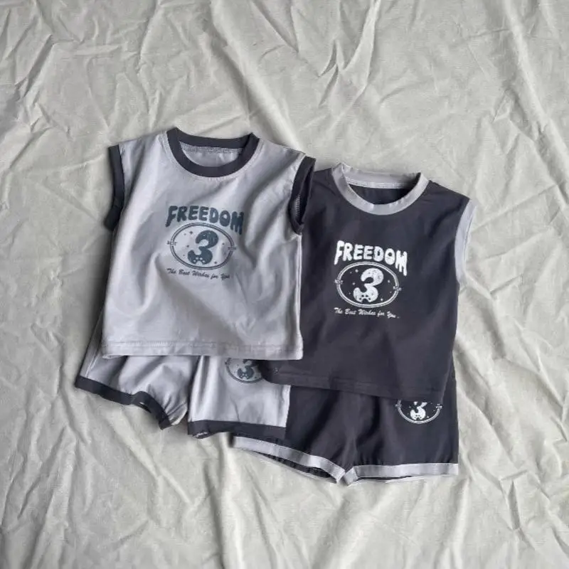 2025 Summer New Baby Cotton Versatile Clothes Set Infant Girl Sleeveless T Shirts + Shorts 2pcs Suit Toddler Boy Casual Outfits
2025 Summer New Baby Cotton Versatile Clothes Set Infant Girl Sleeveless T Shirts + Shorts 2pcs Suit Toddler Boy Casual Outfits