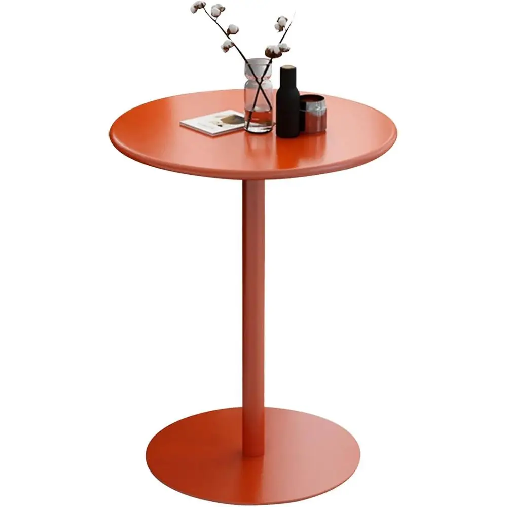 Round Orange Pub Table with Metal Pole, Adjustable Height, 15.7-23.6 Inch Top, 24.4-28.3 Inch Side Tables
Round Orange Pub Table with Metal Pole, Adjustable Height, 15.7-23.6 Inch Top, 24.4-28.3 Inch Side Tables