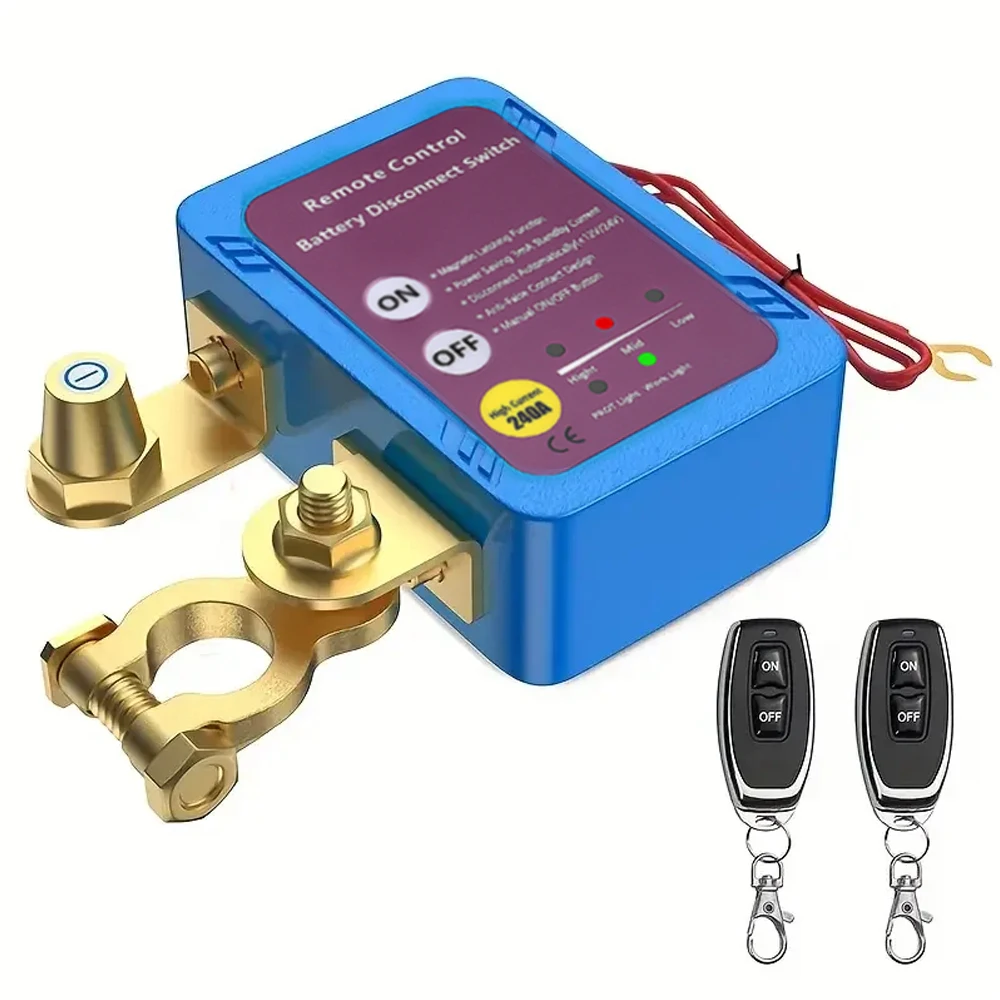 12V Wireless Remote Battery Disconnect Switch Relay Master Kill Cut-Off Switch for Auto Car Truck Boat Car Nterior
12V Wireless Remote Battery Disconnect Switch Relay Master Kill Cut-Off Switch for Auto Car Truck Boat Car Nterior
