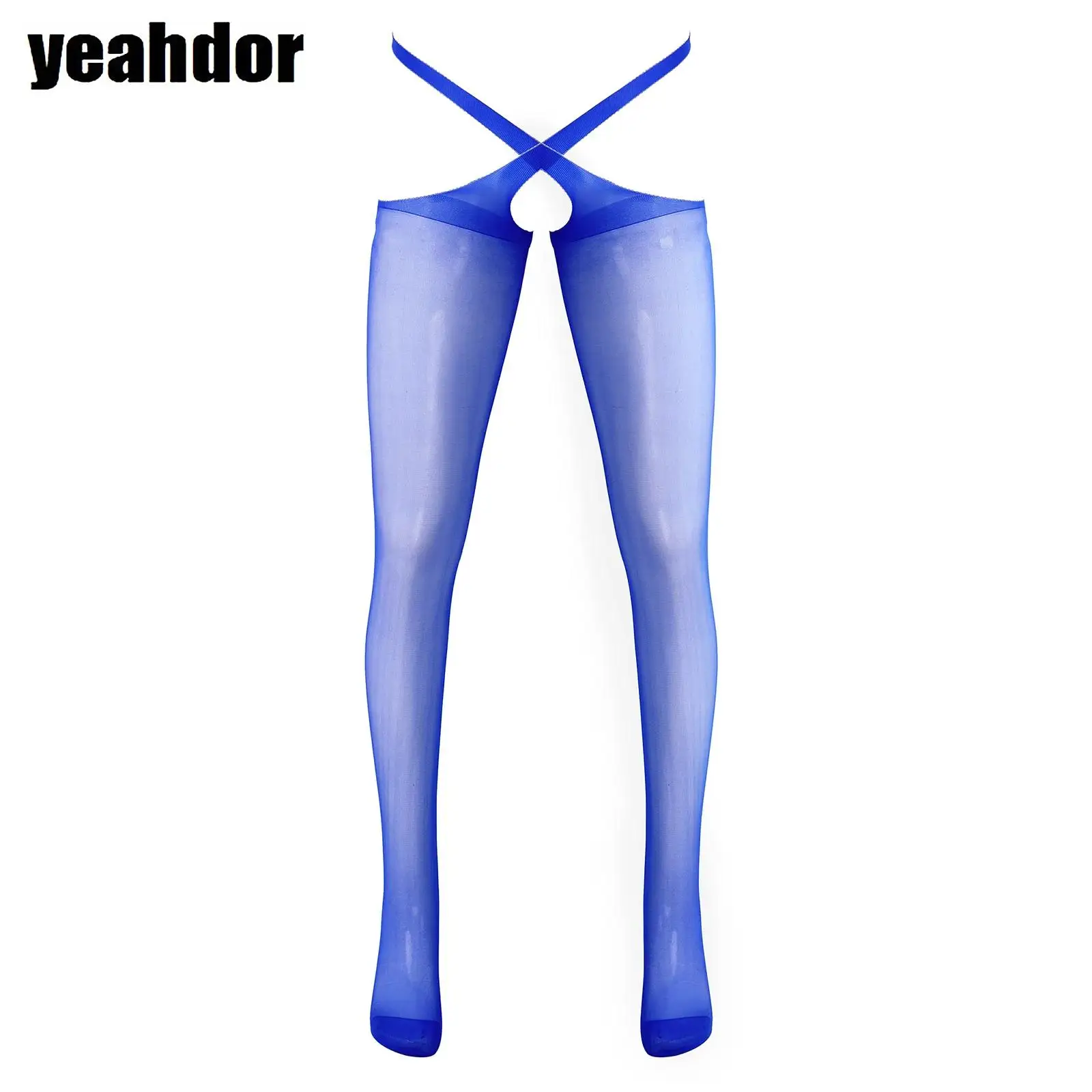 Men Ultra-thin Pantyhose Hollow All Sides Stockings Stitching Fake Garter Lace Stockings
Men Ultra-thin Pantyhose Hollow All Sides Stockings Stitching Fake Garter Lace Stockings