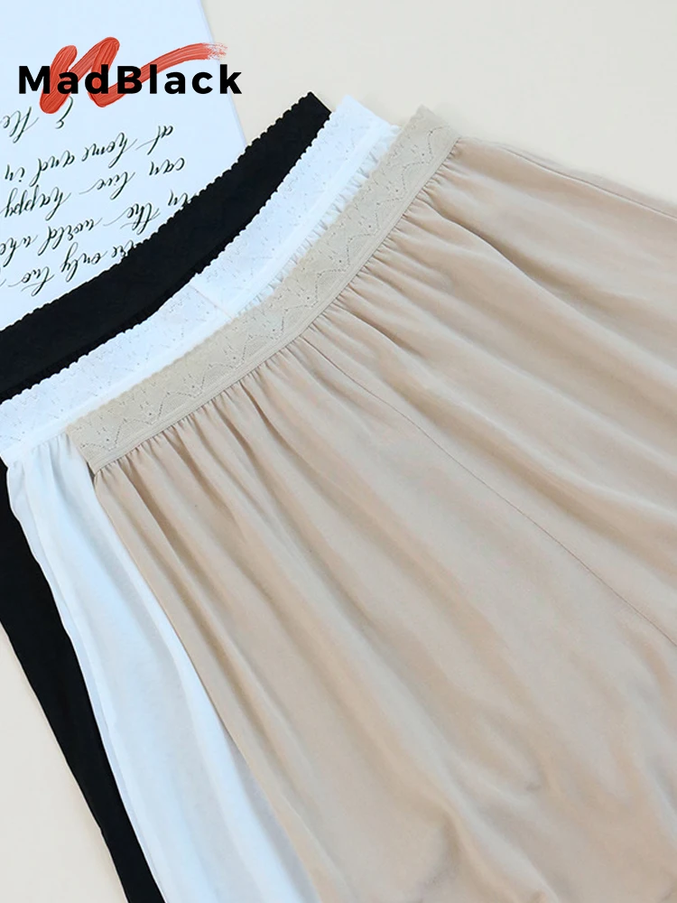 MadBlack-100% Silk Sexy Leggings Underwear, Elastic Waist Ruffles, Women Breathable Thin Safety Pants, 2026 Summer New P65416CC
MadBlack-100% Silk Sexy Leggings Underwear, Elastic Waist Ruffles, Women Breathable Thin Safety Pants, 2026 Summer New P65416CC