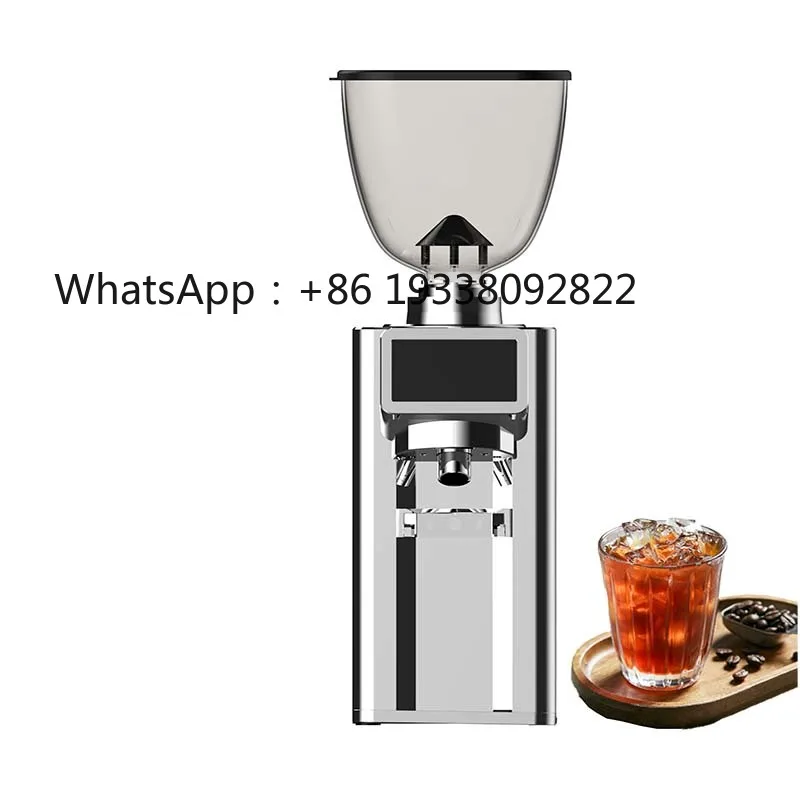 2026 - Professional Commercial Electric Coffee Grinder, Stainless Steel Grinder Disc, Electronic Touch Control, 1.6 kg Capacity
2026 - Professional Commercial Electric Coffee Grinder, Stainless Steel Grinder Disc, Electronic Touch Control, 1.6 kg Capacity