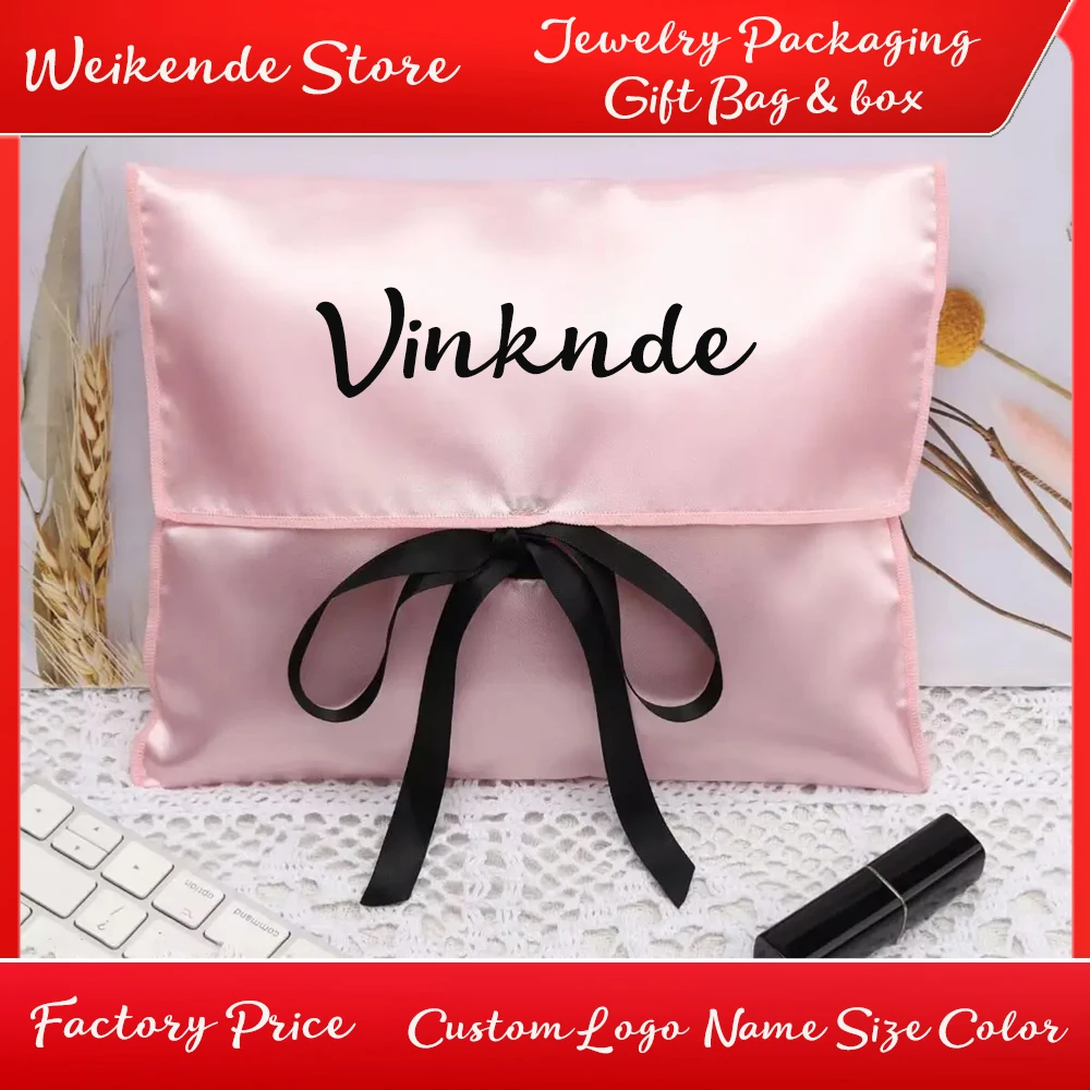 Luxury Custom Logo Jewelry Gift Packaging Pouch Silk Satin Dust Envelope Bag For Earring Necklace Clothing Shoe Handbag Cosmetic
Luxury Custom Logo Jewelry Gift Packaging Pouch Silk Satin Dust Envelope Bag For Earring Necklace Clothing Shoe Handbag Cosmetic