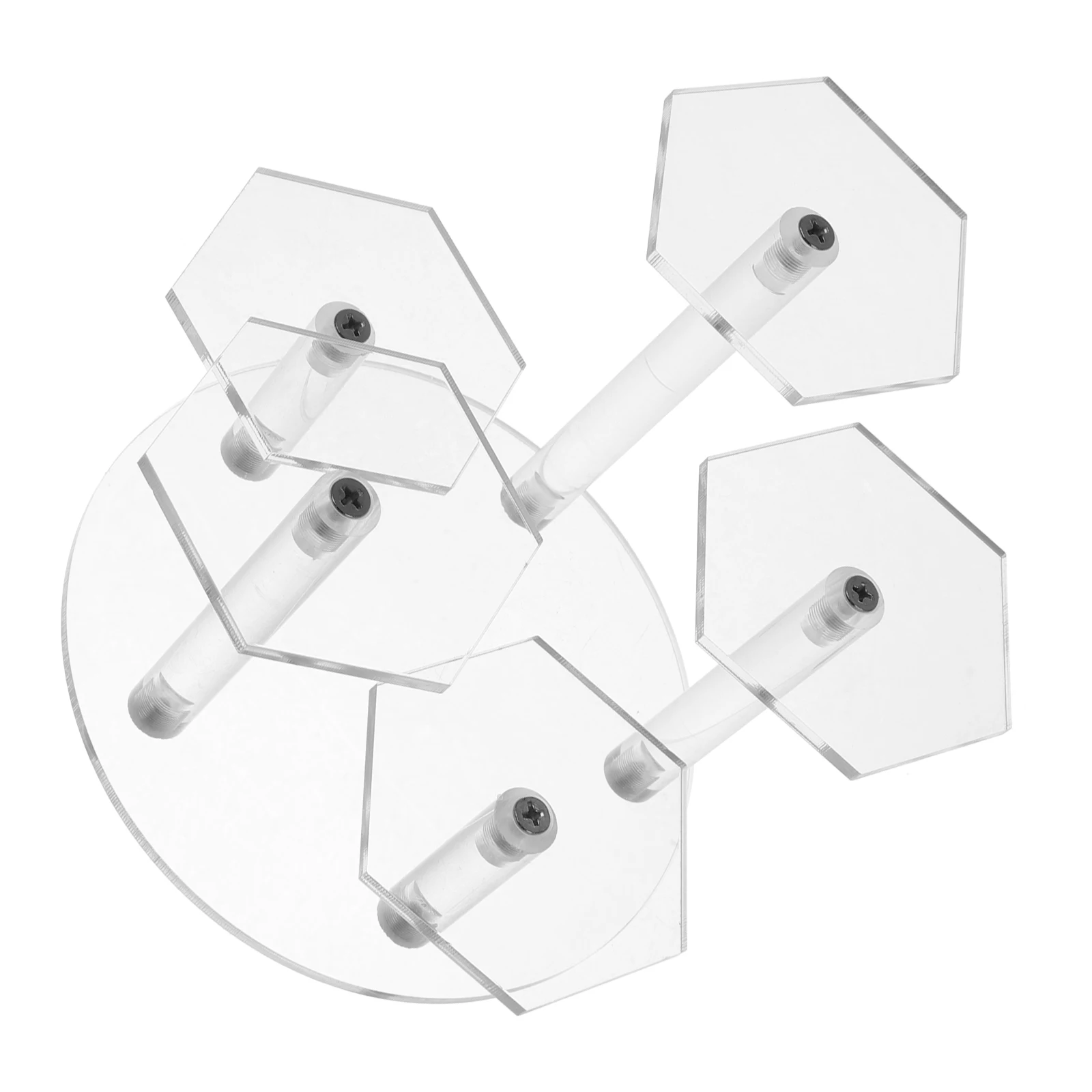 Acrylic Display Stand for Jewelry Perfume Cosmetics Figures Hexagonal Transparent Riser Shelf Multifunctional Compact
Acrylic Display Stand for Jewelry Perfume Cosmetics Figures Hexagonal Transparent Riser Shelf Multifunctional Compact