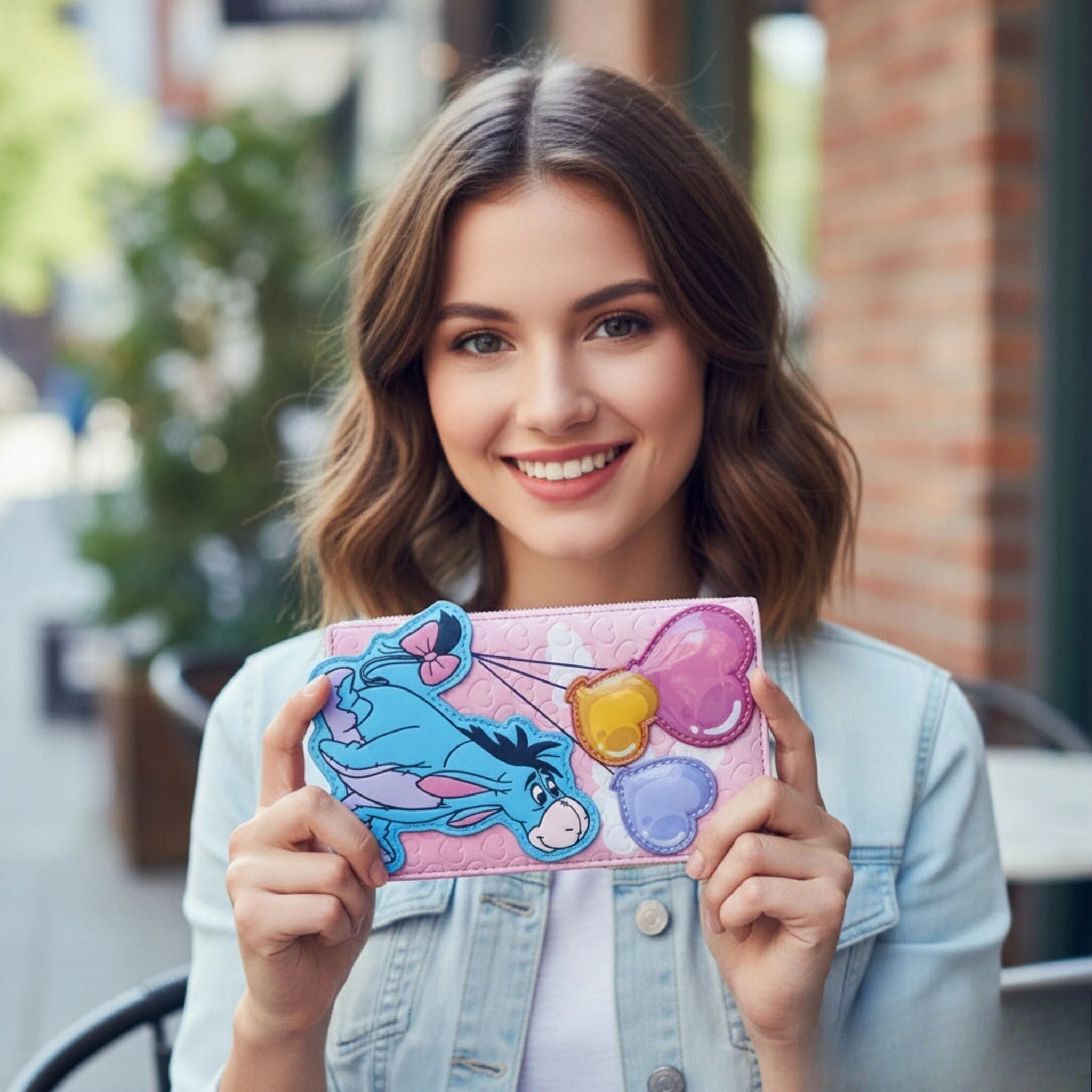 Милый кошелек Eeyore, кошелек-клатч, женский кошелек, сумка для карт, стежка 101, полосатый кошелек из искусственной кожи с далматинцами
Милый кошелек Eeyore, кошелек-клатч, женский кошелек, сумка для карт, стежка 101, полосатый кошелек из искусственной кожи с далматинцами