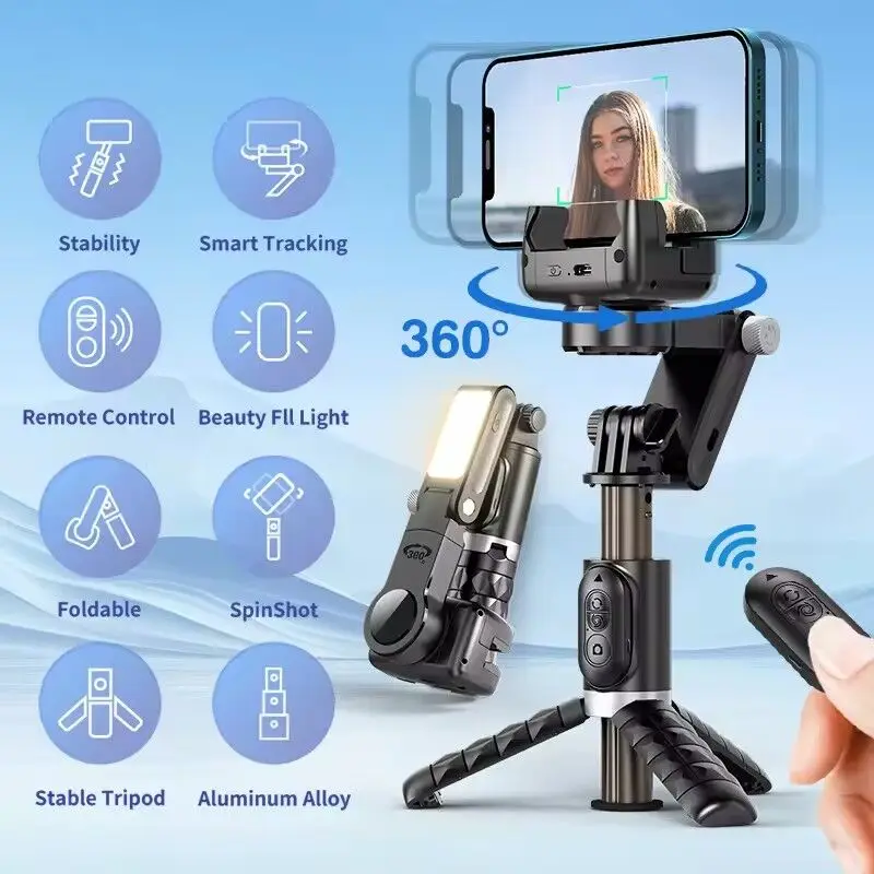 2025 Expandable Portable Tripod Selfie Stick With microphone With BT Wireless Remote Compatible for IPhone Android smartphone
2025 Expandable Portable Tripod Selfie Stick With microphone With BT Wireless Remote Compatible for IPhone Android smartphone