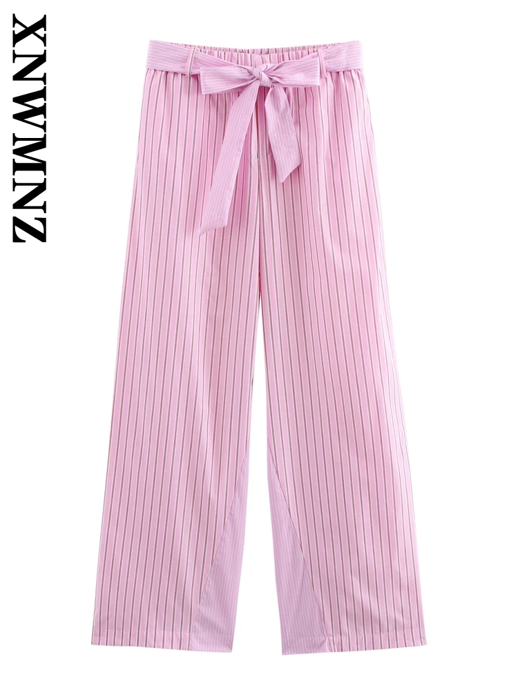 XNWMNZ 2025 Spring New Lady Classic Lace Long Pants High Waist Sophisticated Female Wide Leg Pants Print Bowknot Bottoms Ruffles
XNWMNZ 2025 Spring New Lady Classic Lace Long Pants High Waist Sophisticated Female Wide Leg Pants Print Bowknot Bottoms Ruffles