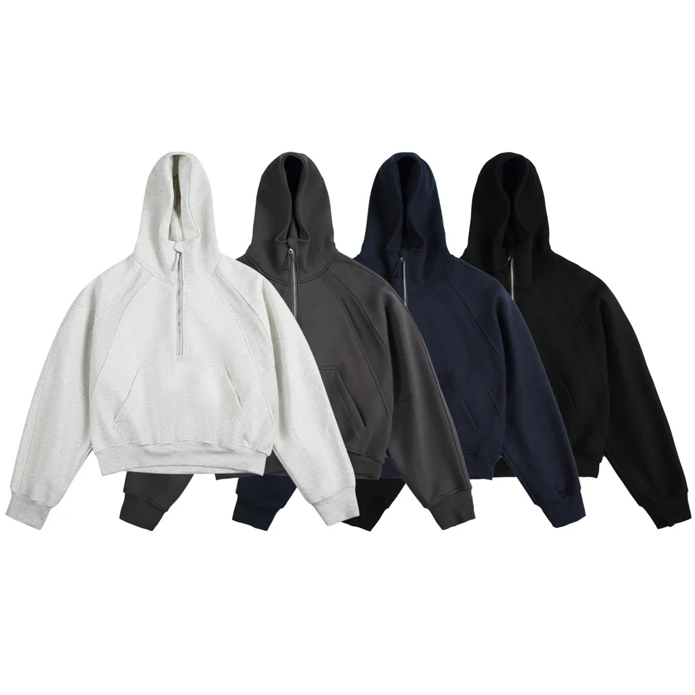 Heavyweight Hooded Zipper Sweatirt Men's ort Boxy Fit Spring Autumn Cotton Blend Casual Comfortable Thiened ex Hoodie
Heavyweight Hooded Zipper Sweatirt Men's ort Boxy Fit Spring Autumn Cotton Blend Casual Comfortable Thiened ex Hoodie