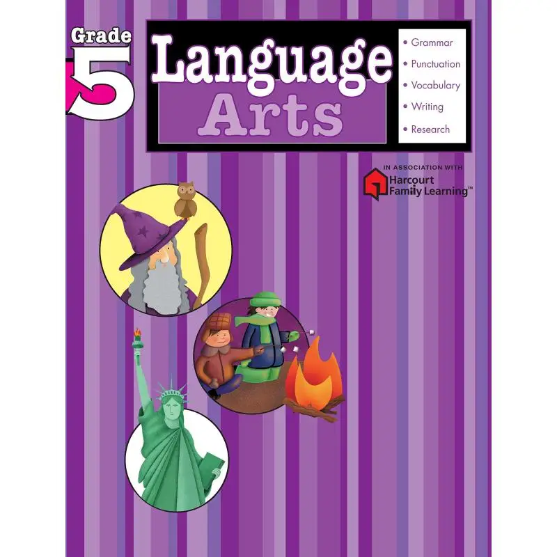 Flash KidsLanguage Arts Grade 5 Flash Kids Editors Flash Kids 9781411404137 Book
Flash KidsLanguage Arts Grade 5 Flash Kids Editors Flash Kids 9781411404137 Book