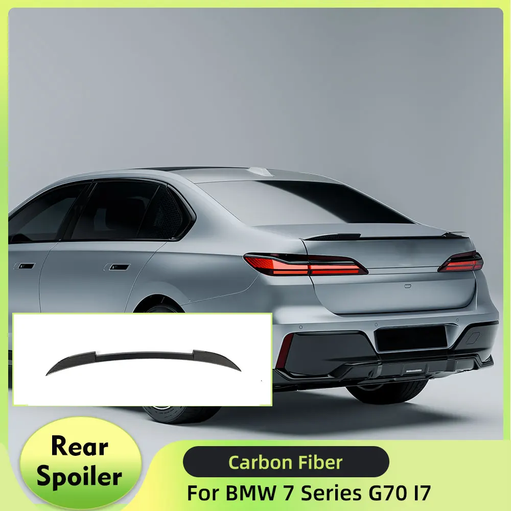 Carbon Fiber Car Rear Spoiler Wing for BMW 7 Series i7 G70 Sedan 2023-2026 Spoiler Rear Trunk Spoiler Boot Wing Lip
Carbon Fiber Car Rear Spoiler Wing for BMW 7 Series i7 G70 Sedan 2023-2026 Spoiler Rear Trunk Spoiler Boot Wing Lip