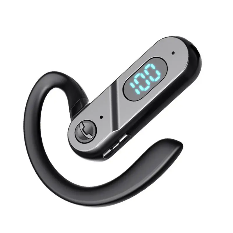 Earpiece BT Wireless Ear Hook BT Wireless Headphone Bone Conduction Non Ear Plug Headset For Running Workout
Earpiece BT Wireless Ear Hook BT Wireless Headphone Bone Conduction Non Ear Plug Headset For Running Workout