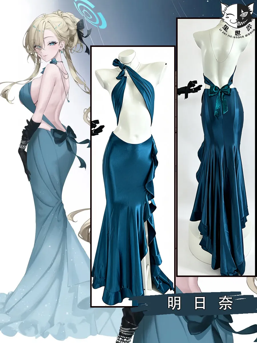 Game Blue Archive Ichinose Asuna Cosplay Costume Sexy Fishtail Dress Women Anime Role Play Outfit COSFun
Game Blue Archive Ichinose Asuna Cosplay Costume Sexy Fishtail Dress Women Anime Role Play Outfit COSFun