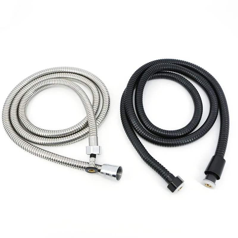 120 см 150 см 2 м шланг для душа из нержавеющей стали гибкая насадка для душа сантехника серебристый черный для аксессуаров для ванной комнаты
120 см 150 см 2 м шланг для душа из нержавеющей стали гибкая насадка для душа сантехника серебристый черный для аксессуаров для ванной комнаты