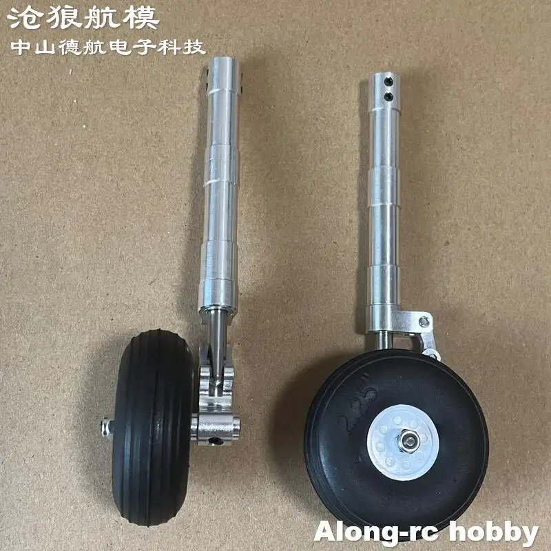 113 123 -- 213mm D4 or D5 Main Damping Kneeling Side Landing Gear with 56 mm PU wheel for 3-6kg DIY Model Jet EDF RC Plane Part
113 123 -- 213mm D4 or D5 Main Damping Kneeling Side Landing Gear with 56 mm PU wheel for 3-6kg DIY Model Jet EDF RC Plane Part