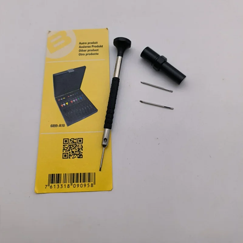 Watch repair screwdriver BERGEON 6899-AT flathead screwdriver screwdriver with spare blade
Watch repair screwdriver BERGEON 6899-AT flathead screwdriver screwdriver with spare blade