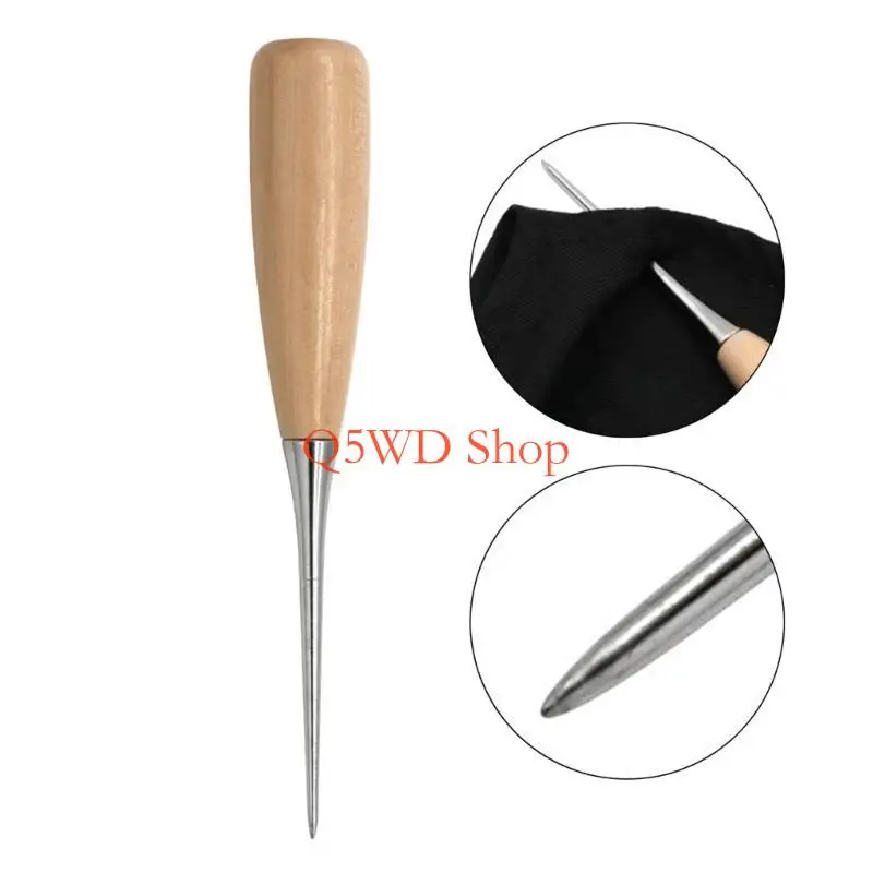 Q5WD Tool with Handle Leatherworking Tool Leather Hole Tool Stitching Needle 4.9inch for Leather Craft & Fabric Marking
Q5WD Tool with Handle Leatherworking Tool Leather Hole Tool Stitching Needle 4.9inch for Leather Craft & Fabric Marking