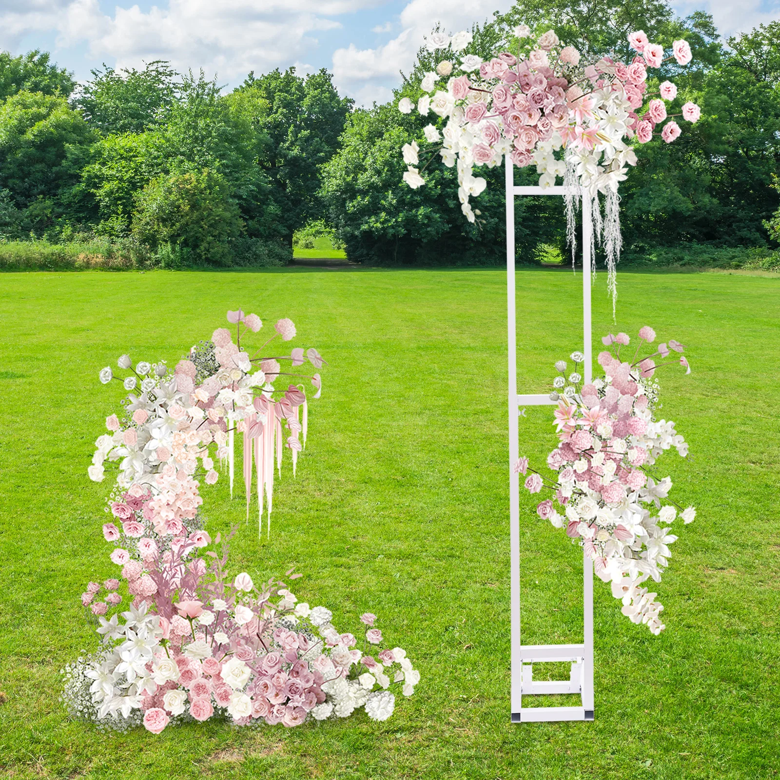 White Iron Adjustable Height 0.77-2m Wedding Background Telescopic Pole, Integrated Lifting Background Frame
White Iron Adjustable Height 0.77-2m Wedding Background Telescopic Pole, Integrated Lifting Background Frame