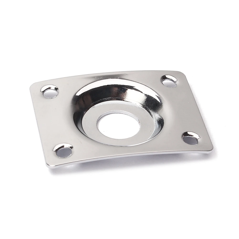 Square Curved Guitar Jack Plate Indented 1/4 Inch Guitar Pickup Output Input Jack Socket Plate Metal Jack Plate With Screws for
Square Curved Guitar Jack Plate Indented 1/4 Inch Guitar Pickup Output Input Jack Socket Plate Metal Jack Plate With Screws for