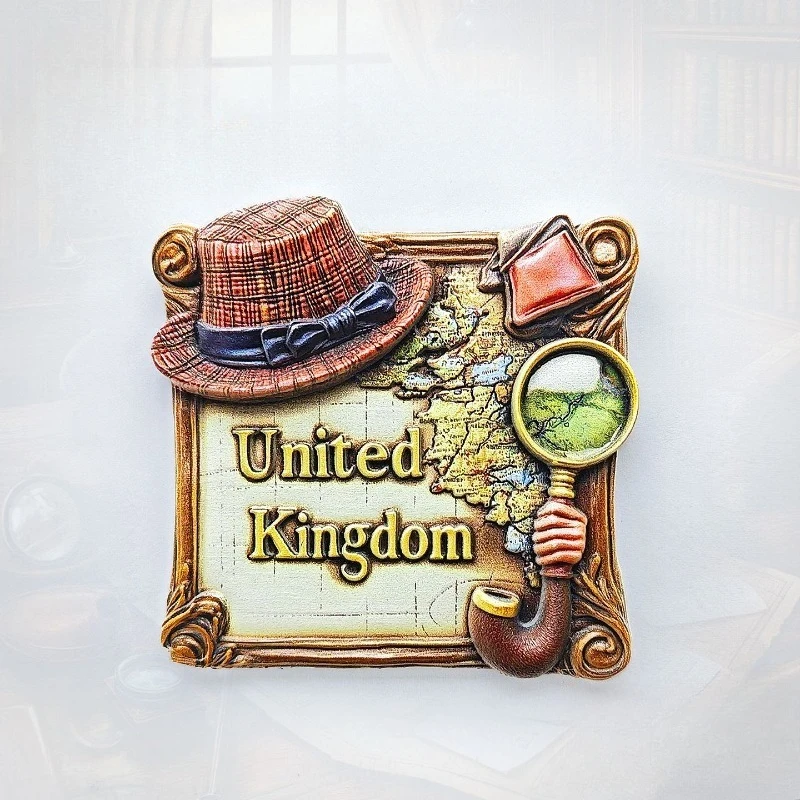 UK Map Fridge Magnet - Adventurous 3D Magnifying Glass Souvenir Unique British Gift for Travel & Study Room Decor
UK Map Fridge Magnet - Adventurous 3D Magnifying Glass Souvenir Unique British Gift for Travel & Study Room Decor