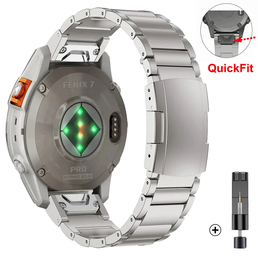 Браслет из титанового сплава для Garmin Fenix 7 7X Pro 6 6X 5 Epix Pro Forerunner 965 Instinct 2X S70 ремешки 22 мм 26 мм браслет Quickfit
Браслет из титанового сплава для Garmin Fenix 7 7X Pro 6 6X 5 Epix Pro Forerunner 965 Instinct 2X S70 ремешки 22 мм 26 мм браслет Quickfit