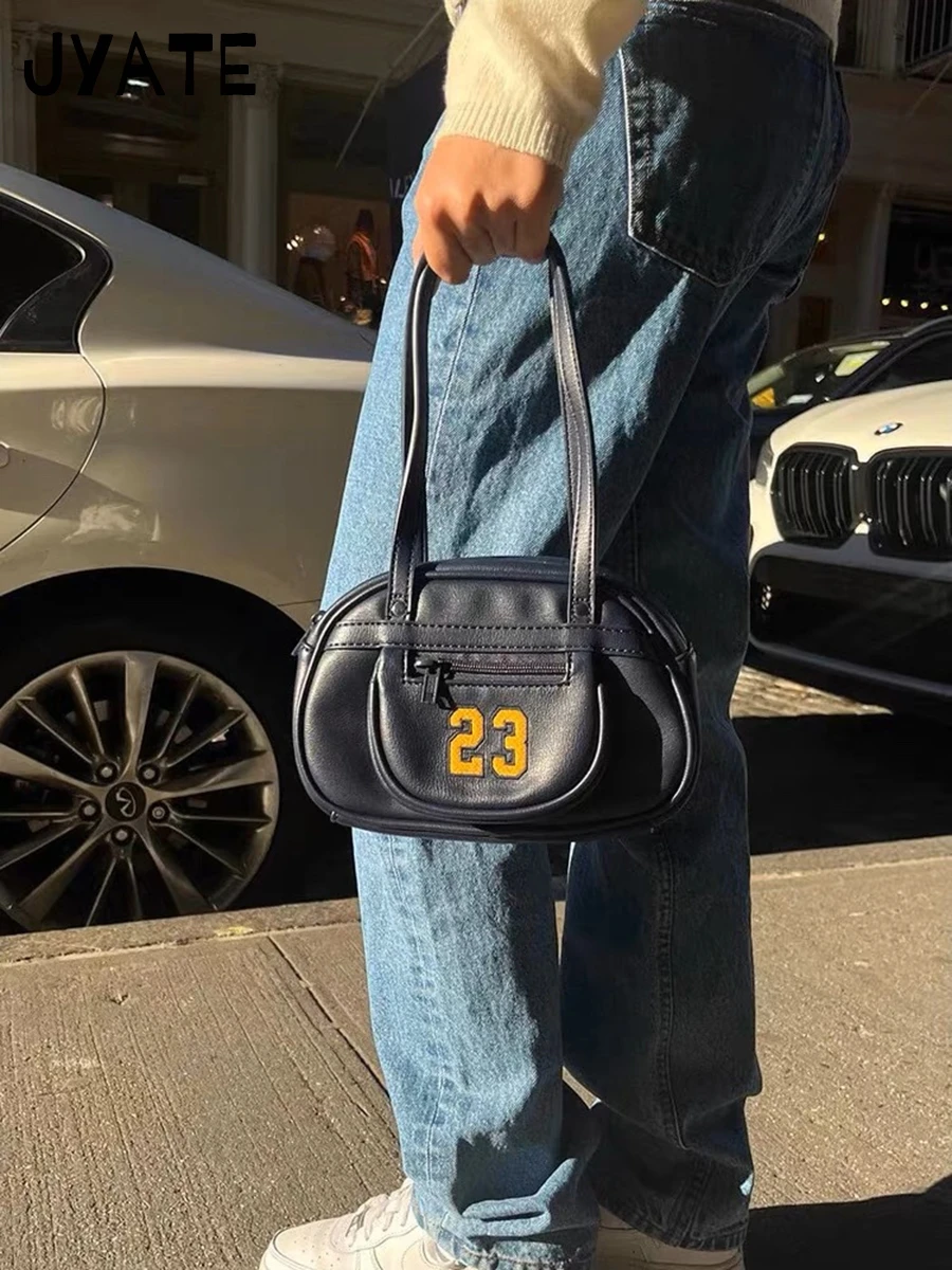 23 Embroidery Navy Shoulder Bag Preppy Style High Zipper High Quality Ladies Bags NewFashion Vintage Street Chic Handbags Y2K
23 Embroidery Navy Shoulder Bag Preppy Style High Zipper High Quality Ladies Bags NewFashion Vintage Street Chic Handbags Y2K