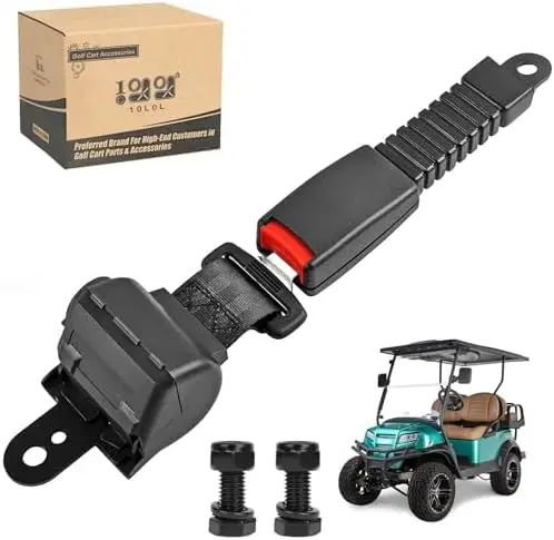 Universal Retractable Golf Cart Seat Belts - Fits , EZGO, Club Car, UTV, Go Kart - Front & Rear
Universal Retractable Golf Cart Seat Belts - Fits , EZGO, Club Car, UTV, Go Kart - Front & Rear