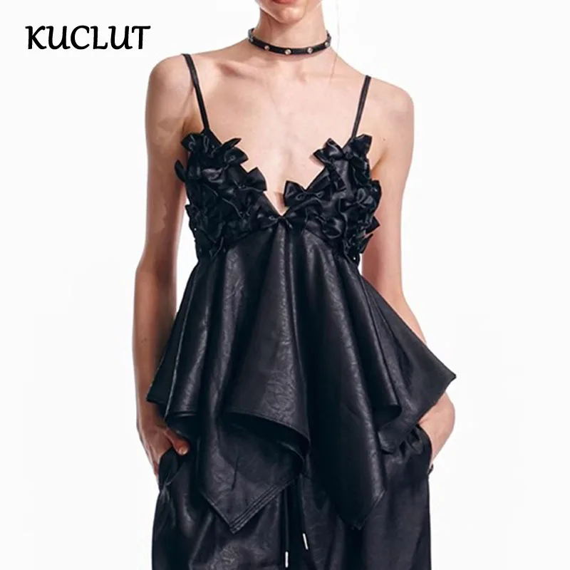 KUCLUT 2025 summer new style French socialite three-dimensional bow decoration backless skirt camisole vest 1A269
KUCLUT 2025 summer new style French socialite three-dimensional bow decoration backless skirt camisole vest 1A269