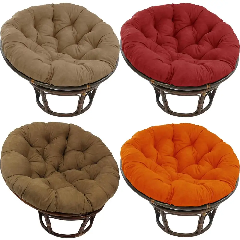 Microsuede Papasan Cushion, Single Pack, Java Color, Comfortable and Durable for Relaxation
Microsuede Papasan Cushion, Single Pack, Java Color, Comfortable and Durable for Relaxation