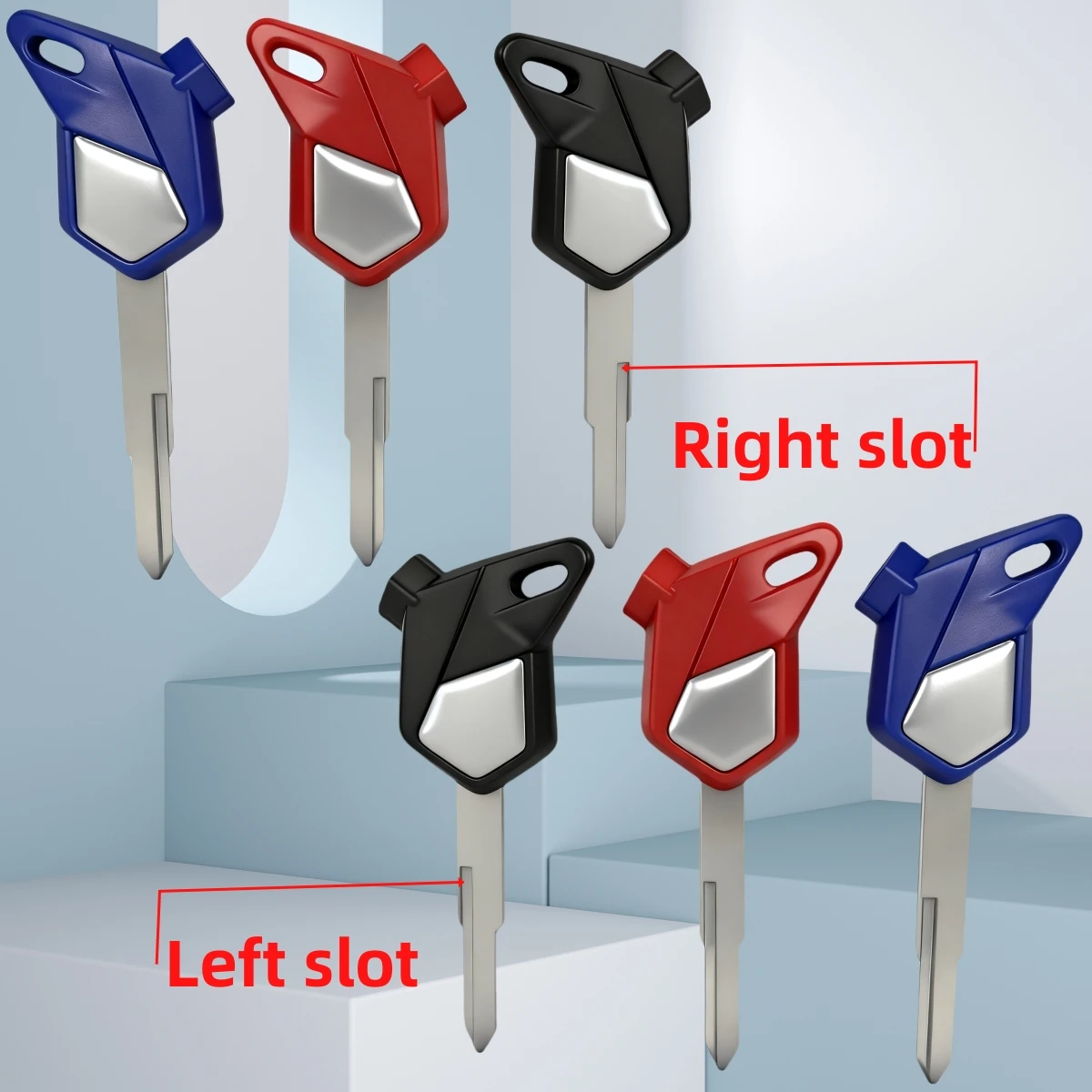 Необрезанный пустой ключ для мотоцикла (нерезанный ключ) для скутера HONDA 100 125, 150 куб.см с магнитной лентой, совместимый со сменными ключами
Необрезанный пустой ключ для мотоцикла (нерезанный ключ) для скутера HONDA 100 125, 150 куб.см с магнитной лентой, совместимый со сменными ключами