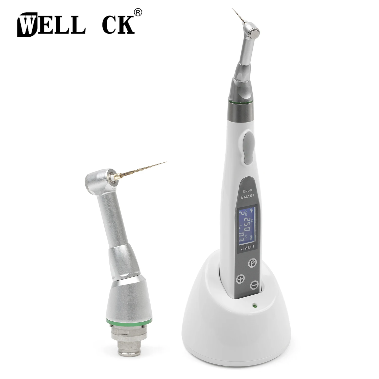 WELLCK Dental Wireless Endo Motor Smart With LED Lamp 16:1 Standard Contra Angle Endodontic Instrument
WELLCK Dental Wireless Endo Motor Smart With LED Lamp 16:1 Standard Contra Angle Endodontic Instrument